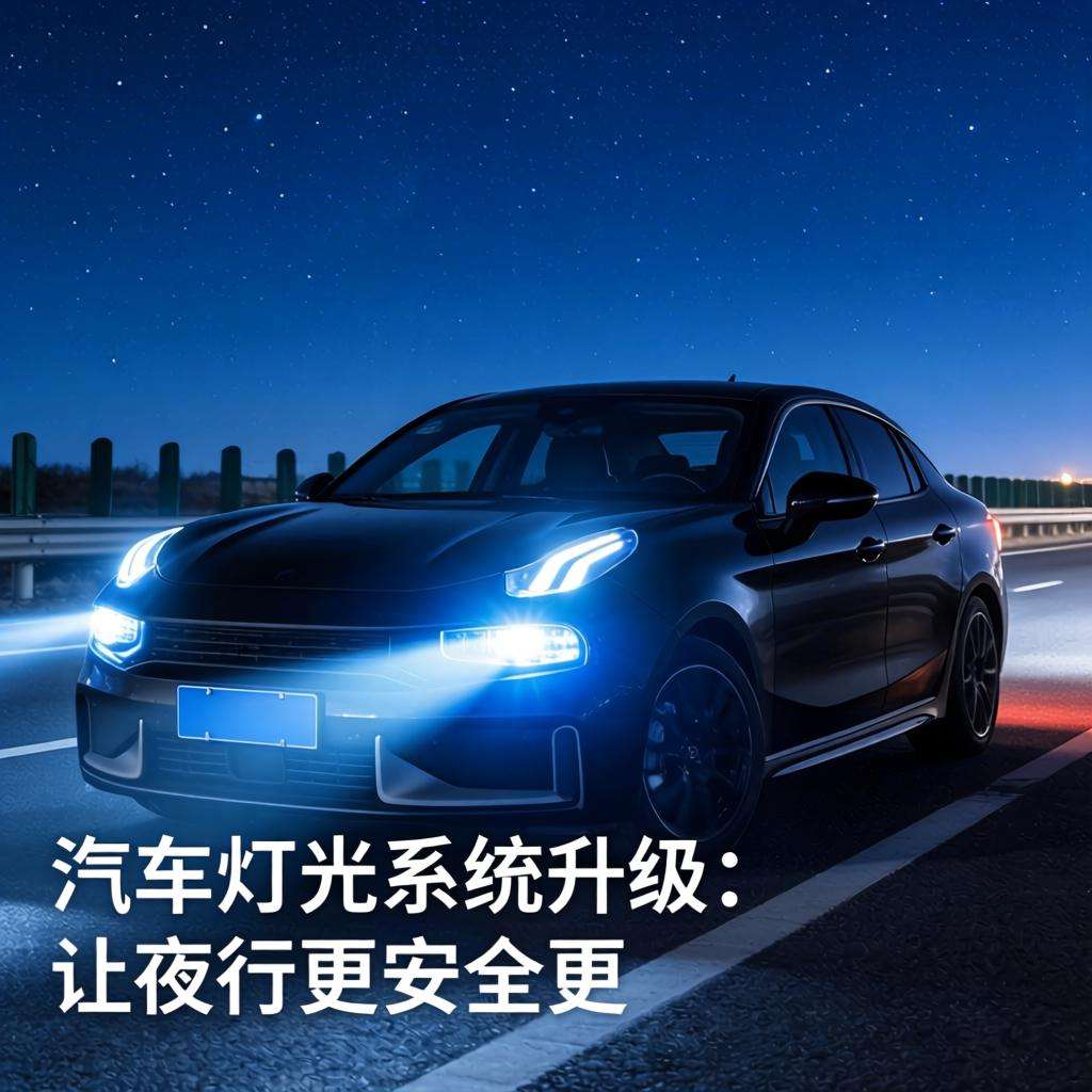 汽车灯光系统升级：让夜行更安全更炫酷