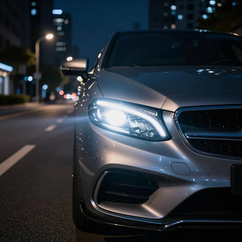 氙气大灯照射距离：揭秘夜间驾驶的灯光魔法