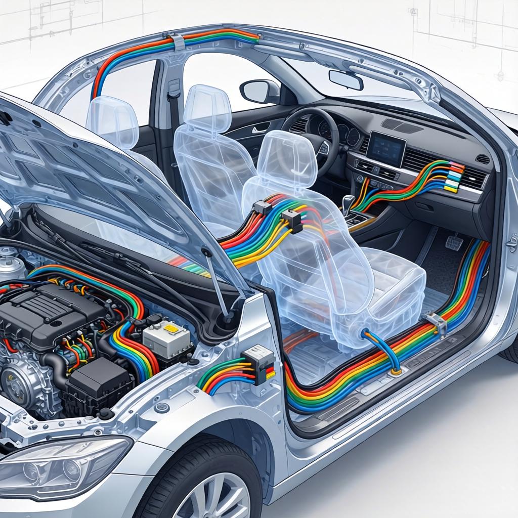 汽车线束布局规范：打造安全高效的车载动力核心第三张图