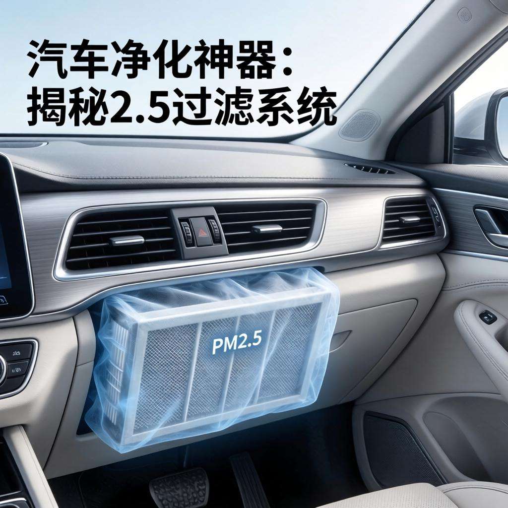 汽车净化神器：揭秘PM2.5过滤系统的核心奥秘