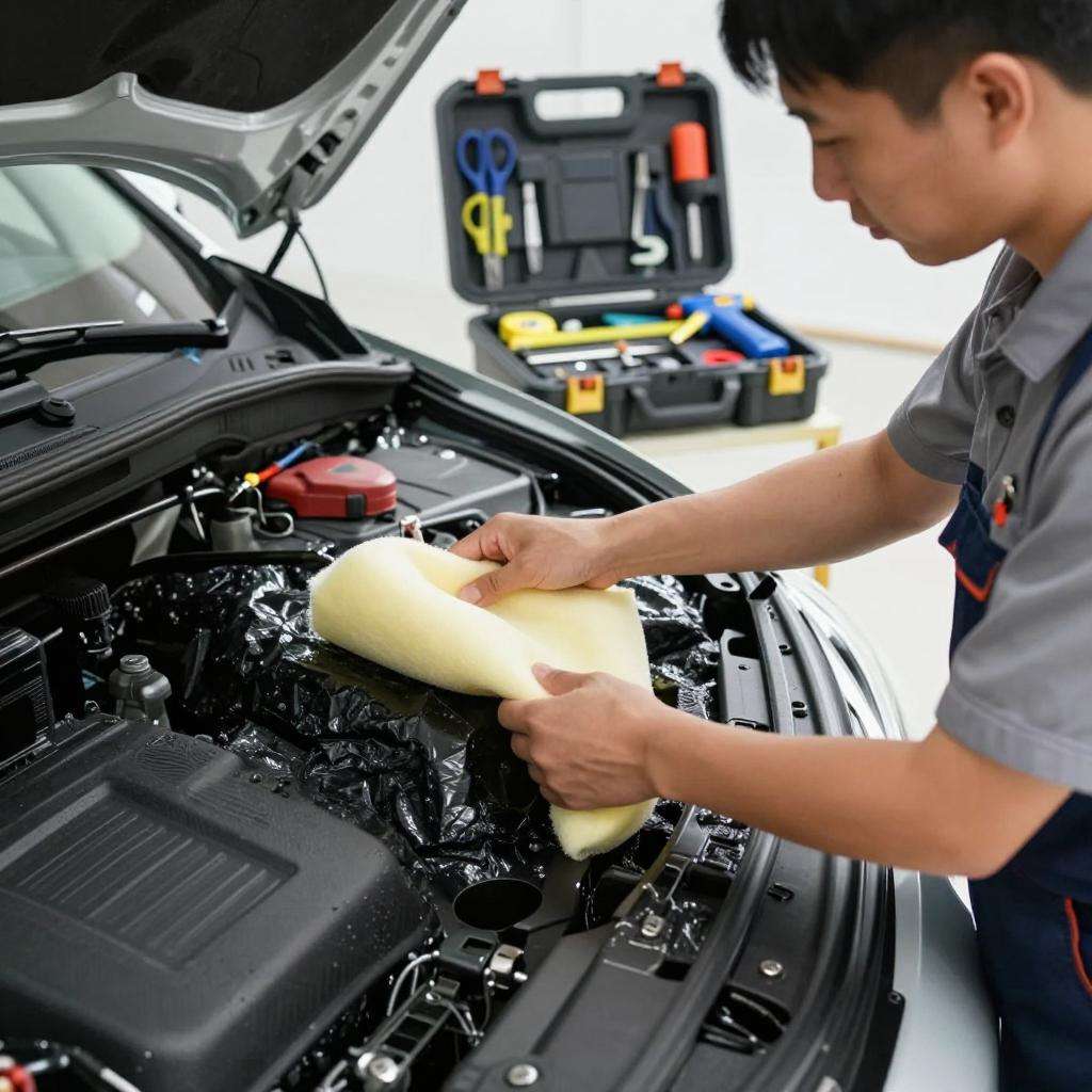 汽车隔音材料选择：一站式深度解析让你的车“静”享第一张图