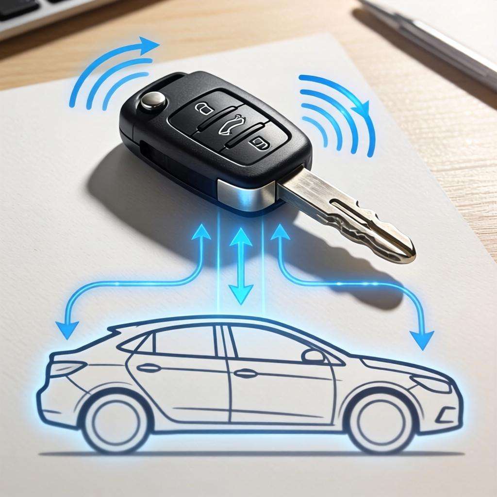 汽车遥控钥匙原理揭秘：从技术到日常的全解析第一张图