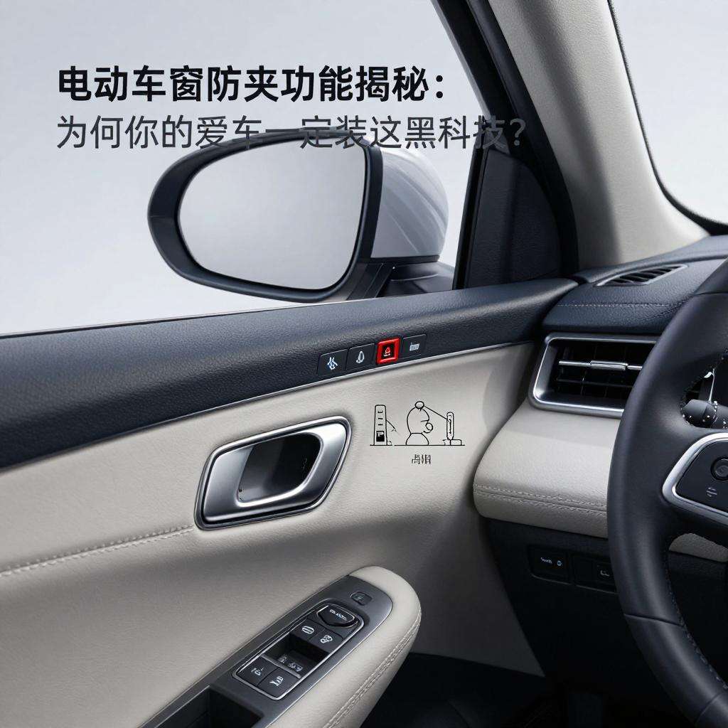 电动车窗防夹功能揭秘：为何你的爱车一定要装这项黑科技？
