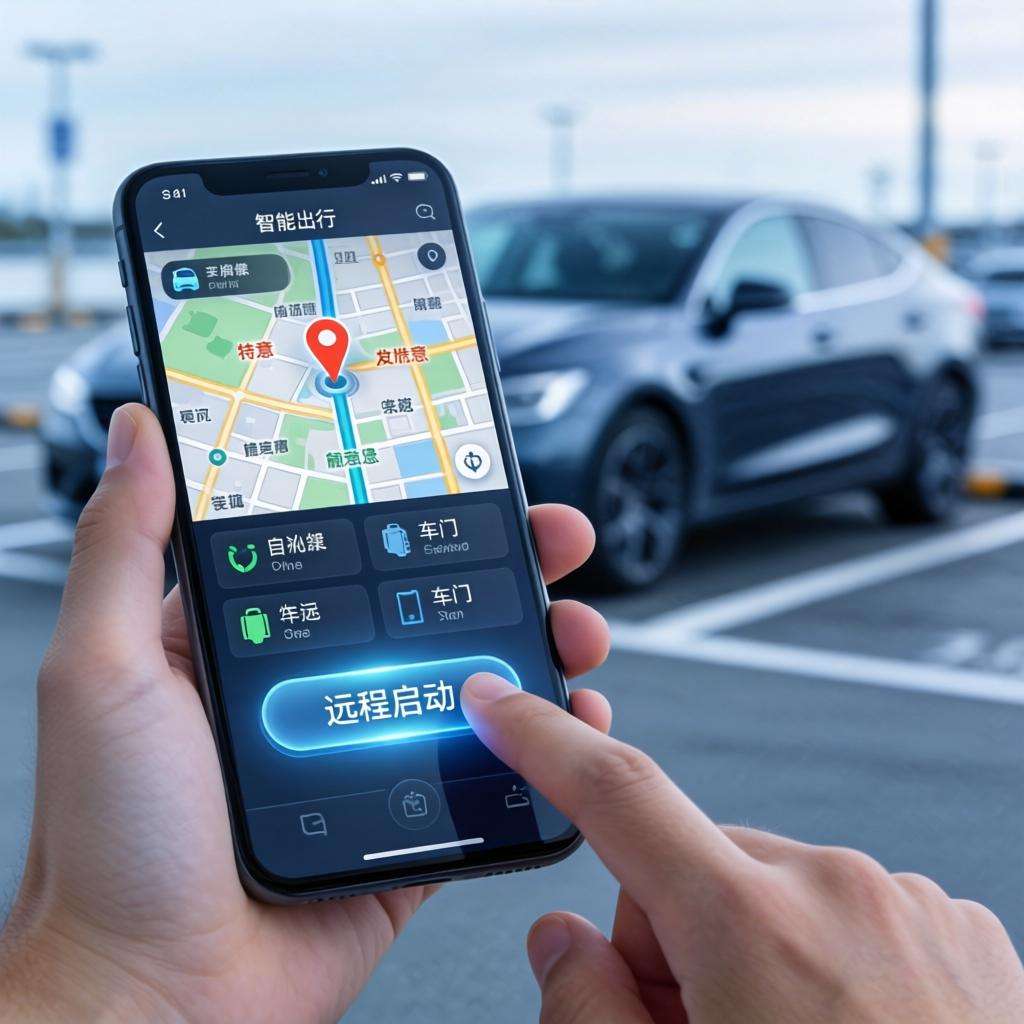 远程启动控制距离：解锁智能汽车的未来钥匙第一张图