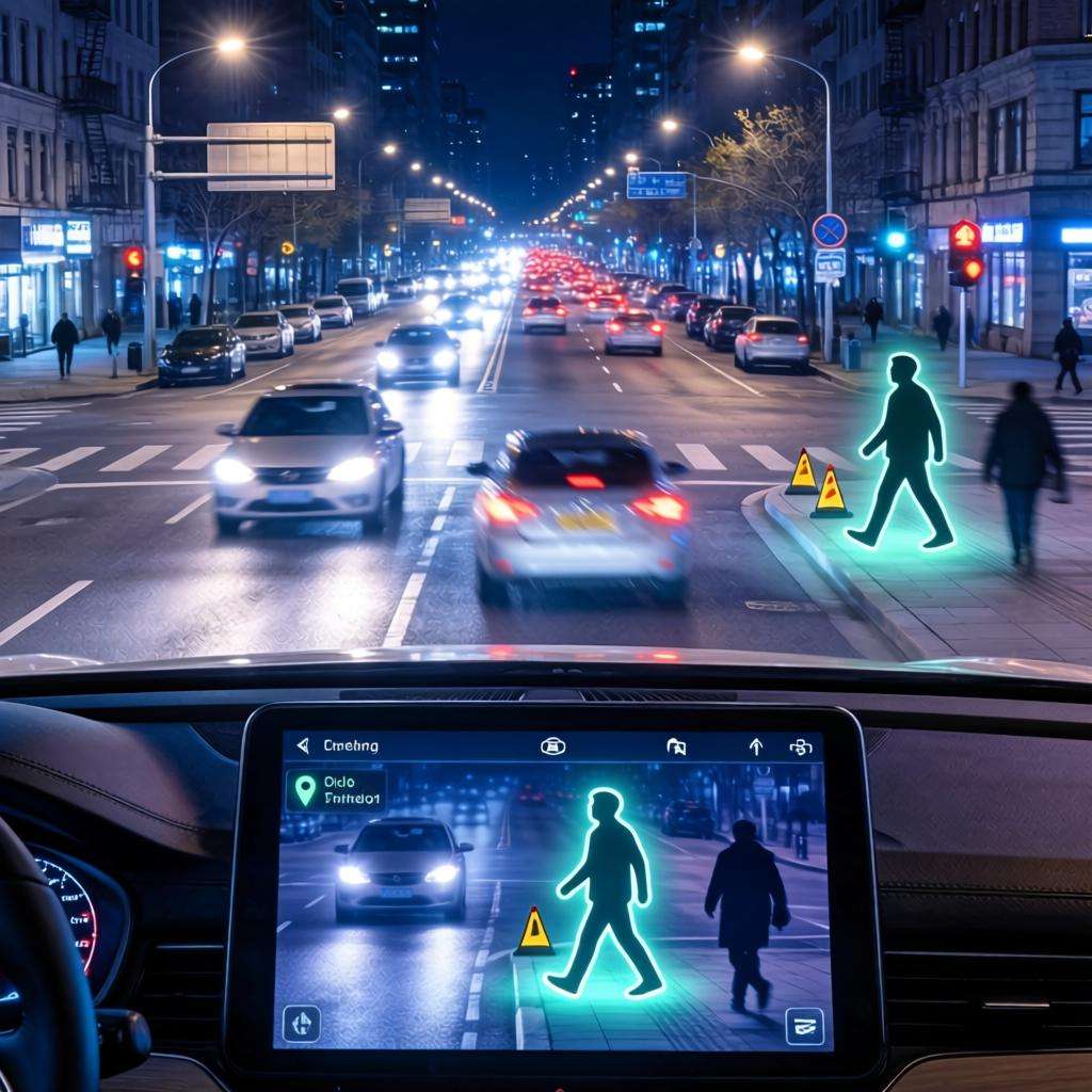 夜视辅助系统原理揭秘：夜间驾驶的黑科技第一张图