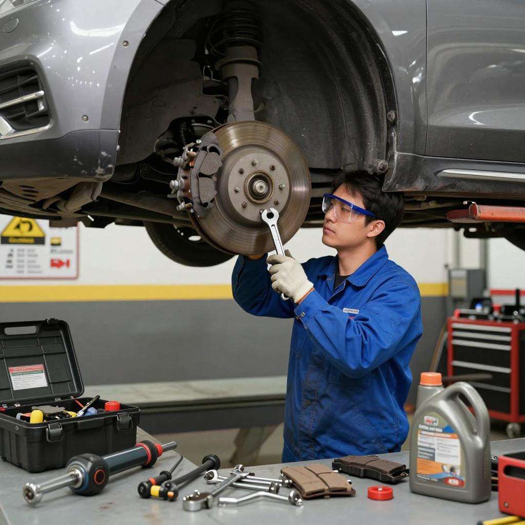 陶瓷刹车片耐用性揭秘：真相比你想象的更惊人！第一张图