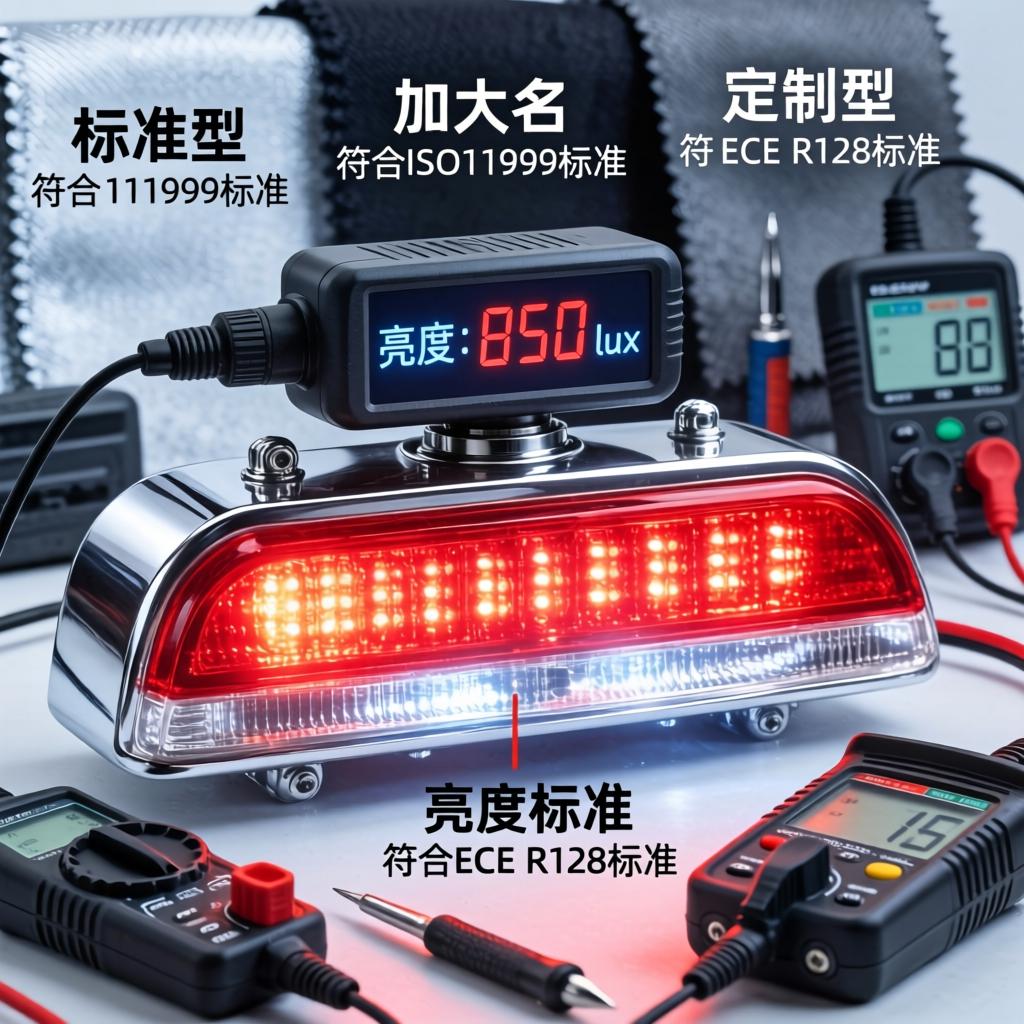 刹车灯亮度要求：为何一盏灯能决定你的安全第一张图