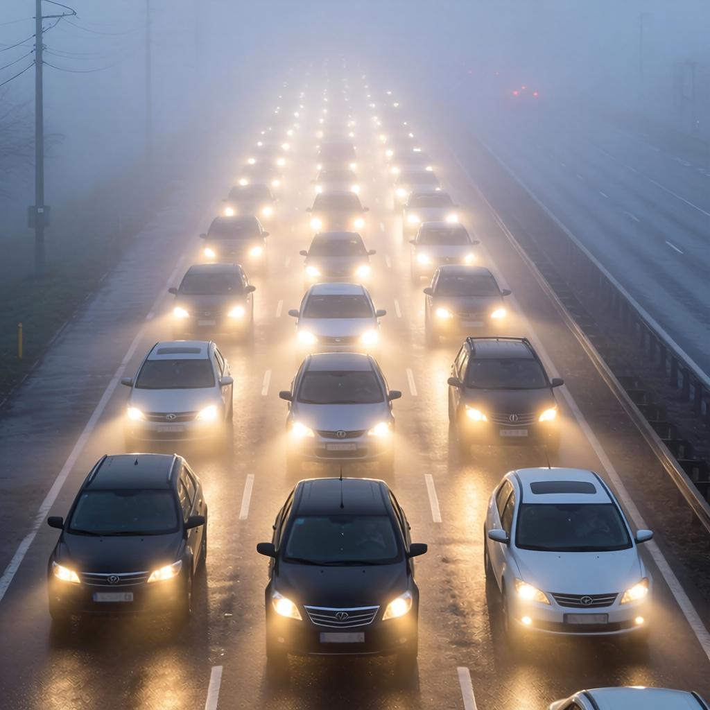 汽车夜间行车安全的关键之一在于正确使用雾灯。很多车主都知道雾灯的重要性，却不清楚何时何地才能正确开启它们，更不懂如何操作才能发挥最大效果。一个小小的误区就可能让第二张图