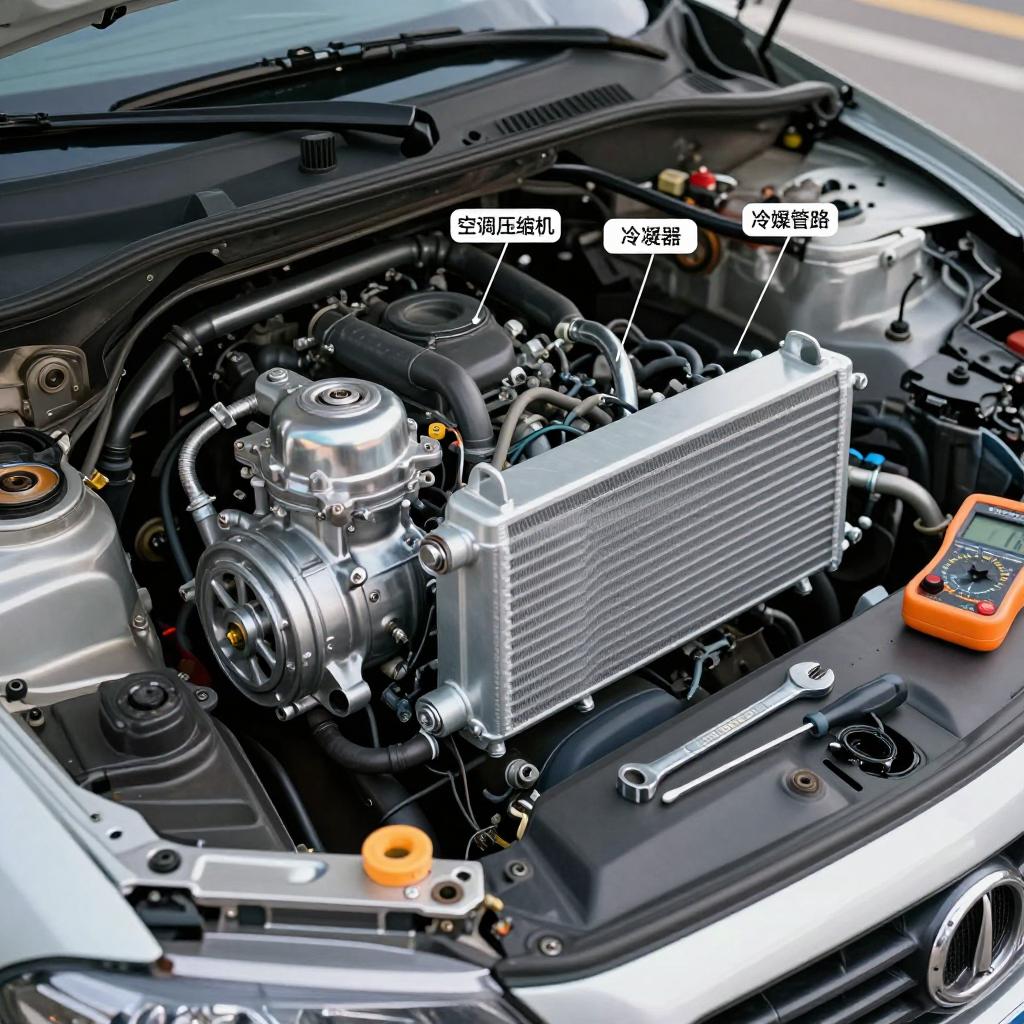 汽车空调系统原理揭秘：打造炎夏中的清凉奇迹