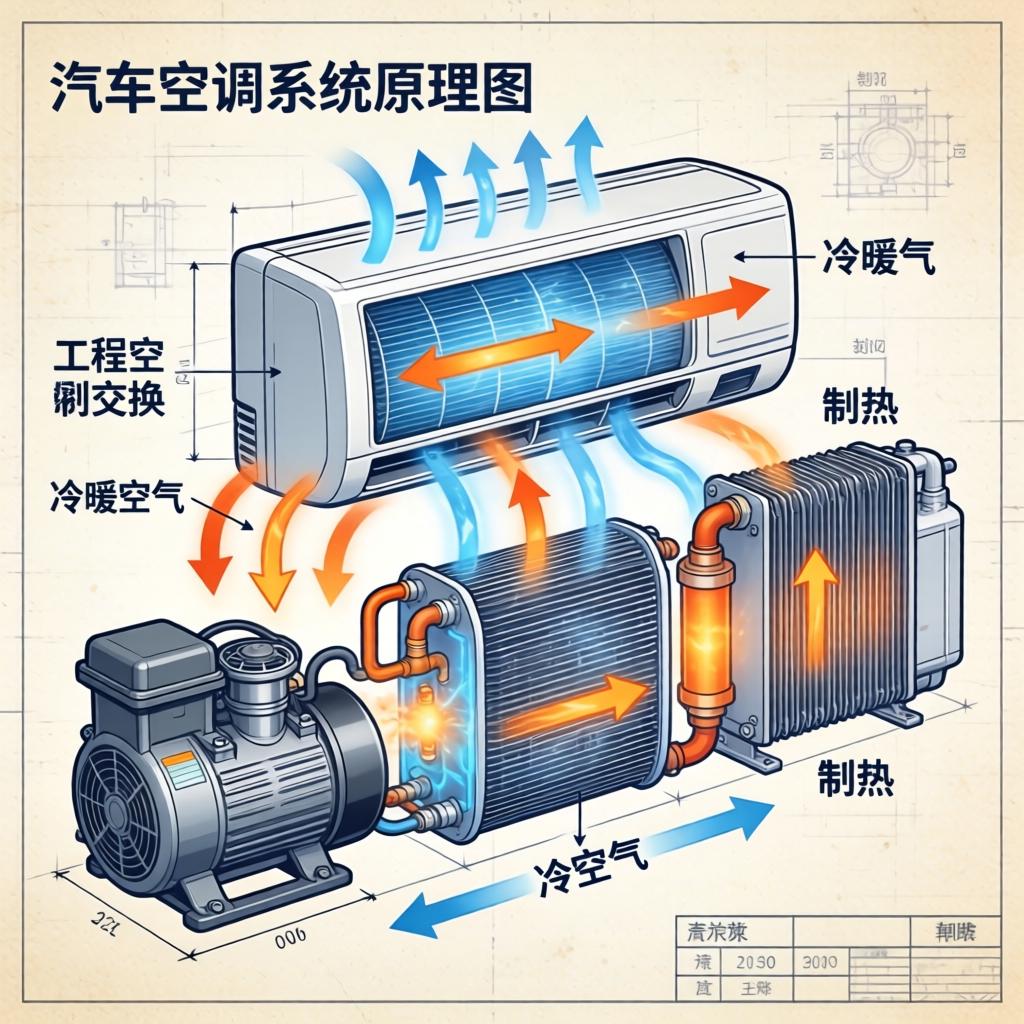 汽车空调系统原理：揭秘冷暖背后的技术魔法第三张图