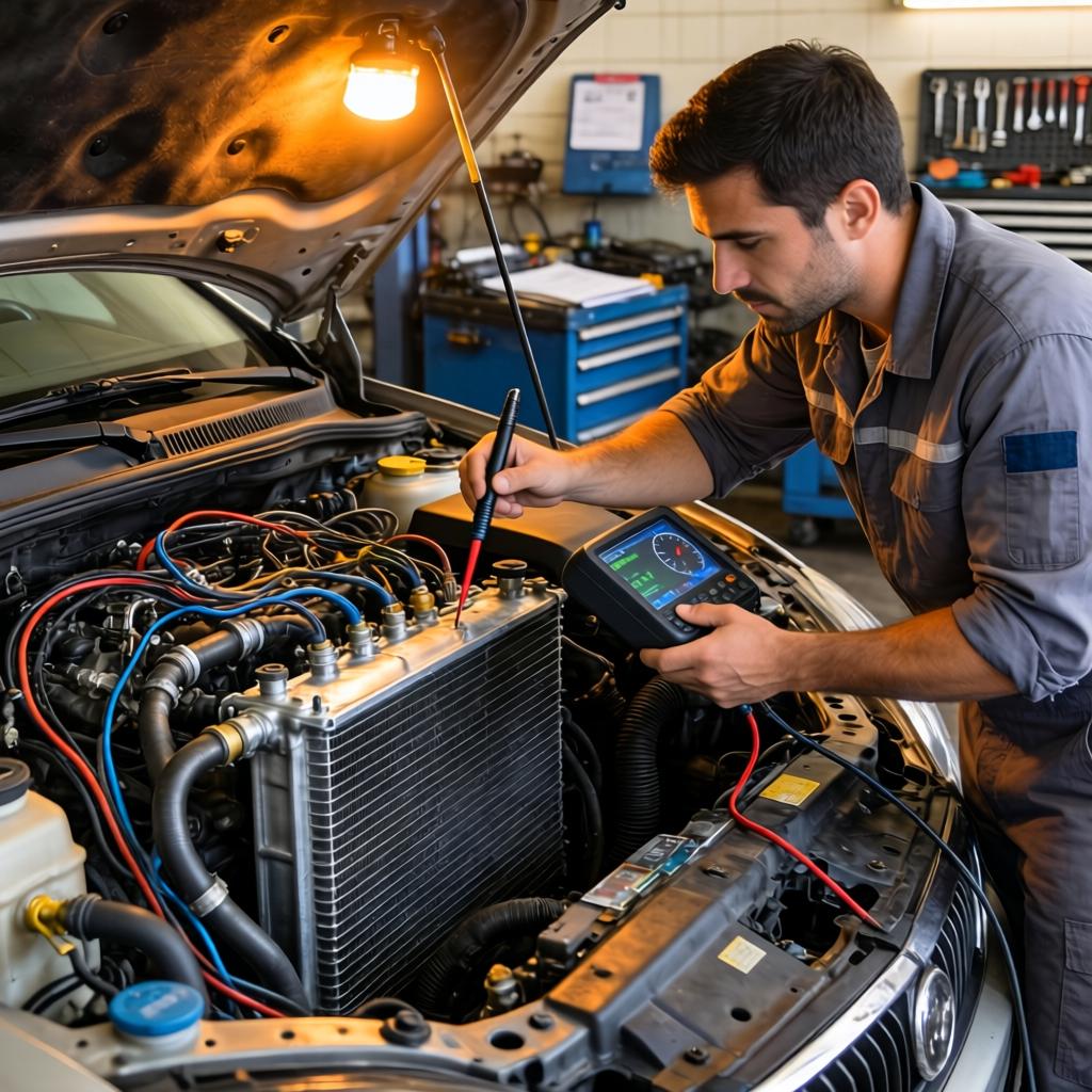 汽车散热系统中的冷凝器散热效率：深入揭秘