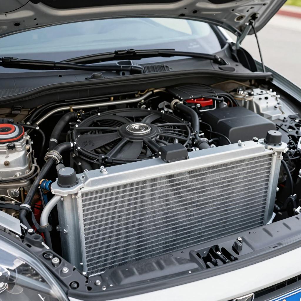 汽车散热系统中的冷凝器散热效率：深入揭秘第二张图