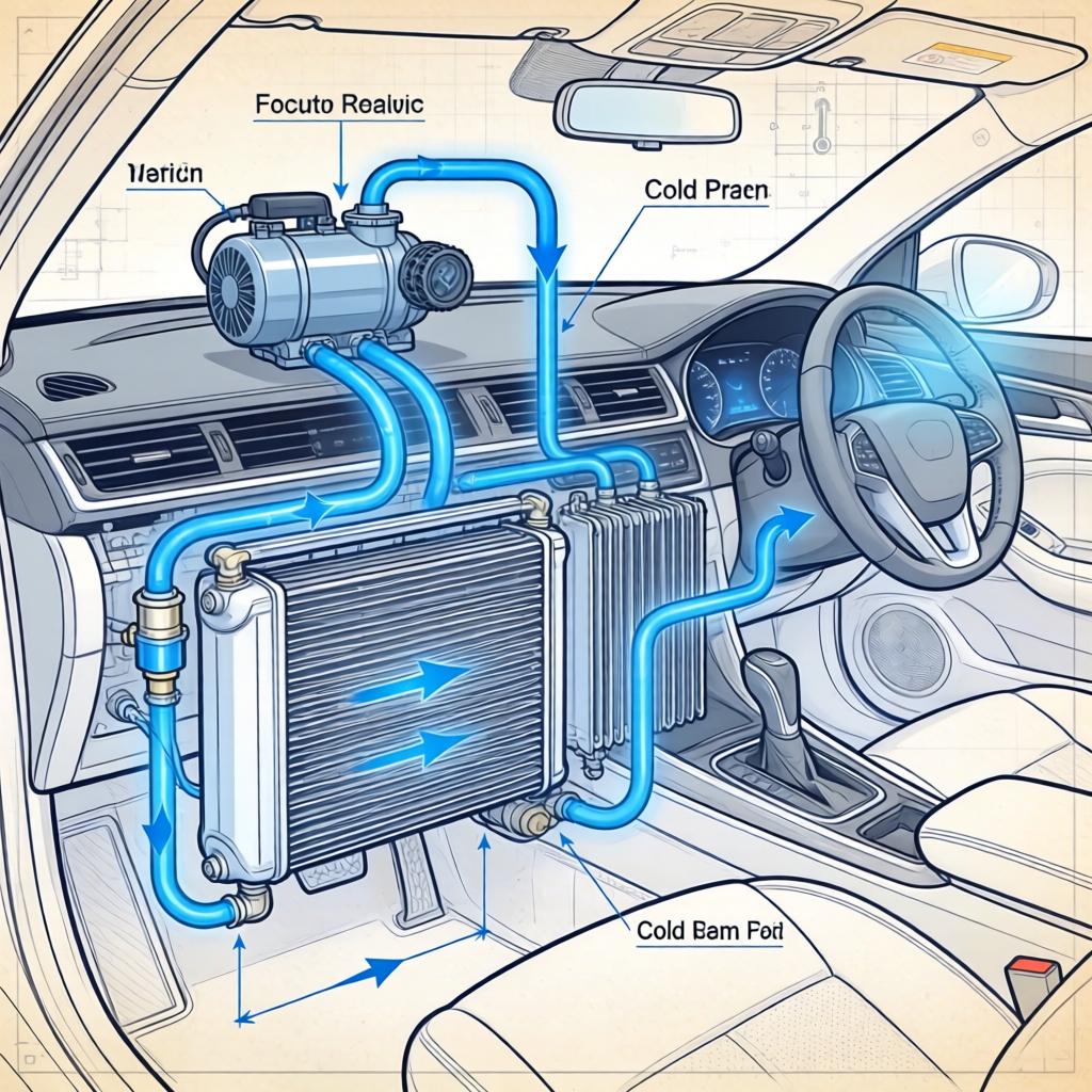 揭秘蒸发器制冷效果：你的汽车空调制冷秘密第一张图