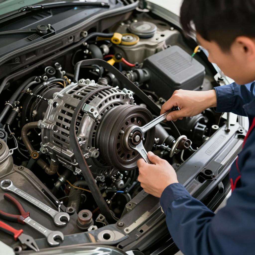 发电机皮带更换：不再困扰你的汽车核心维护指南第一张图