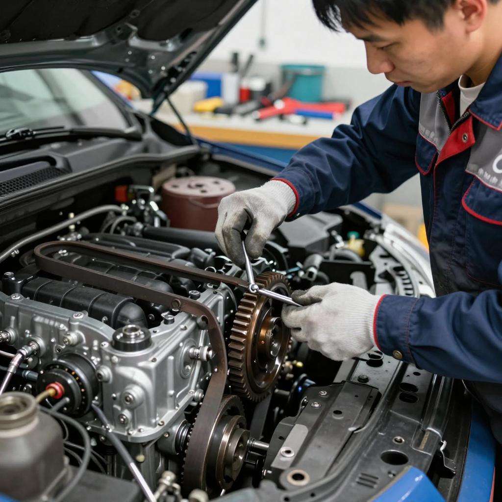 汽车维护的核心之一便是定期检查正时皮带。你可能不知道，忽视了这一步，可能会让你的发动机面临严重的风险。掌握正确的正时皮带检查方法，不仅能延长零件寿命，还能避免高第二张图