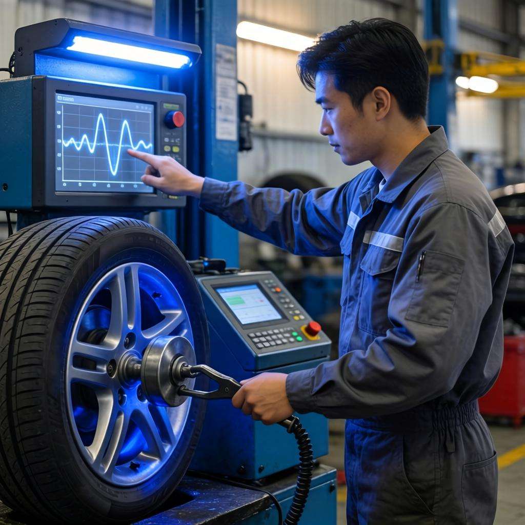 汽车世界里，没有任何一项技术像动平衡校正标准如此关系到驾驶的平顺与安全。从经验到数据，都是在告诉我们：只有精准的动平衡校正，才能避免不必要的损耗和事故隐患。而这第二张图