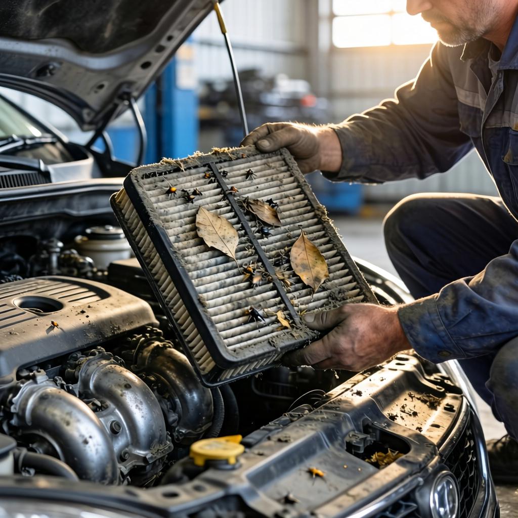 空气滤清器清洁：让引擎“呼吸”更顺畅的秘密武器第一张图