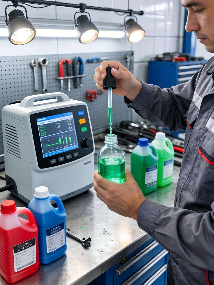 冷却液冰点测试：确保你的汽车稳操胜券的秘密武器第二张图