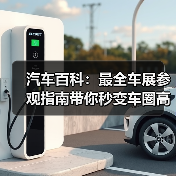 汽车百科：最全车展参观指南带你秒变车圈高手（图2）