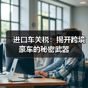 进口车关税：揭开跨境豪车的秘密武器（图4）
