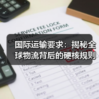 国际运输要求：揭秘全球物流背后的硬核规则（图2）