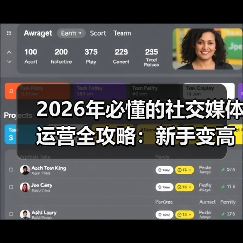 2026年必懂的社交媒体运营全攻略:新手变高手的实战秘籍(图3) 2026年必懂的社交媒体运营全攻略:新手变高手的实战秘籍(图3)