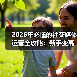 2026年必懂的社交媒体运营全攻略:新手变高手的实战秘籍(图1) 2026年必懂的社交媒体运营全攻略:新手变高手的实战秘籍(图1)
