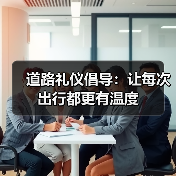道路礼仪倡导:让每次出行都更有温度(图4) 道路礼仪倡导:让每次出行都更有温度(图4)
