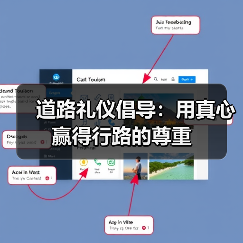 道路礼仪倡导:用真心赢得行路的尊重(图1) 道路礼仪倡导:用真心赢得行路的尊重(图1)