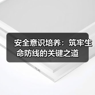 安全意识培养:筑牢生命防线的关键之道(图4) 安全意识培养:筑牢生命防线的关键之道(图4)