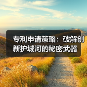 专利申请策略:破解创新护城河的秘密武器(图1) 专利申请策略:破解创新护城河的秘密武器(图1)