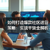 如何打造爆款社区运营策略:实战干货全解析(图2) 如何打造爆款社区运营策略:实战干货全解析(图2)