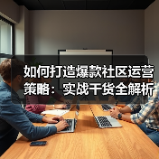 如何打造爆款社区运营策略:实战干货全解析(图4) 如何打造爆款社区运营策略:实战干货全解析(图4)