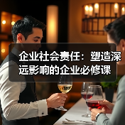 企业社会责任：塑造深远影响的企业必修课