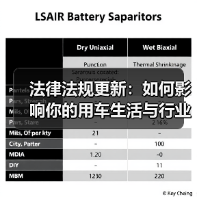 法律法规更新：如何影响你的用车生活与行业变革