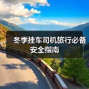 冬季挂车司机旅行必备安全指南（图2）