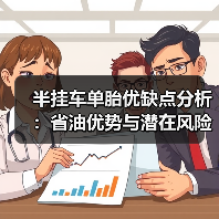 半挂车单胎优缺点分析：省油优势与潜在风险（图2）