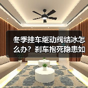 冬季挂车继动阀结冰怎么办？刹车抱死隐患如何解决？