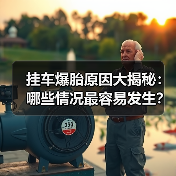 挂车爆胎原因大揭秘:哪些情况最容易发生?(图2) 挂车爆胎原因大揭秘:哪些情况最容易发生?(图2)