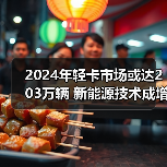 2024年轻卡市场或达203万辆 新能源技术成增长关键(图1) 2024年轻卡市场或达203万辆 新能源技术成增长关键(图1)