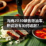 海南2030禁售燃油车,新能源车如何崛起?(图4) 海南2030禁售燃油车,新能源车如何崛起?(图4)