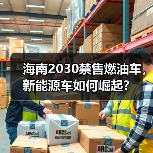 海南2030禁售燃油车，新能源车如何崛起？