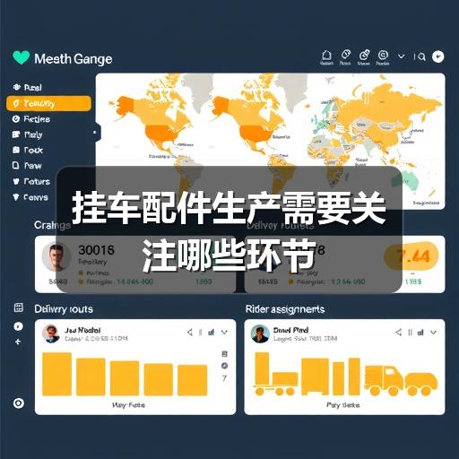 挂车配件生产需要关注哪些环节