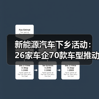 新能源汽车下乡活动：26家车企70款车型推动乡村绿色出行（图2）