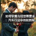 如何掌握合规管理要求：汽车行业中的制胜秘技（图3）