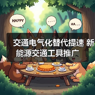 交通电气化替代提速 新能源交通工具推广(图2) 交通电气化替代提速 新能源交通工具推广(图2)