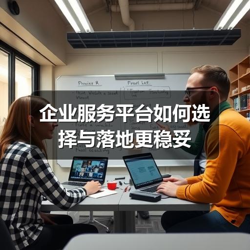 企业服务平台如何选择与落地更稳妥
