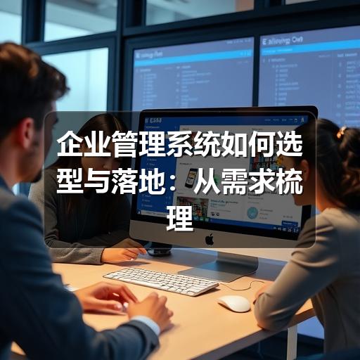 企业管理系统如何选型与落地：从需求梳理到使用维护