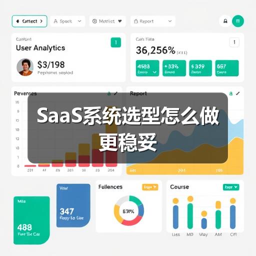 SaaS系统选型怎么做更稳妥