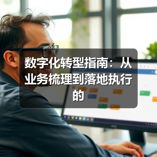 数字化转型指南：从业务梳理到落地执行的实用路径